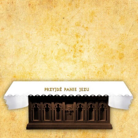 mantel impreso cortado con láser