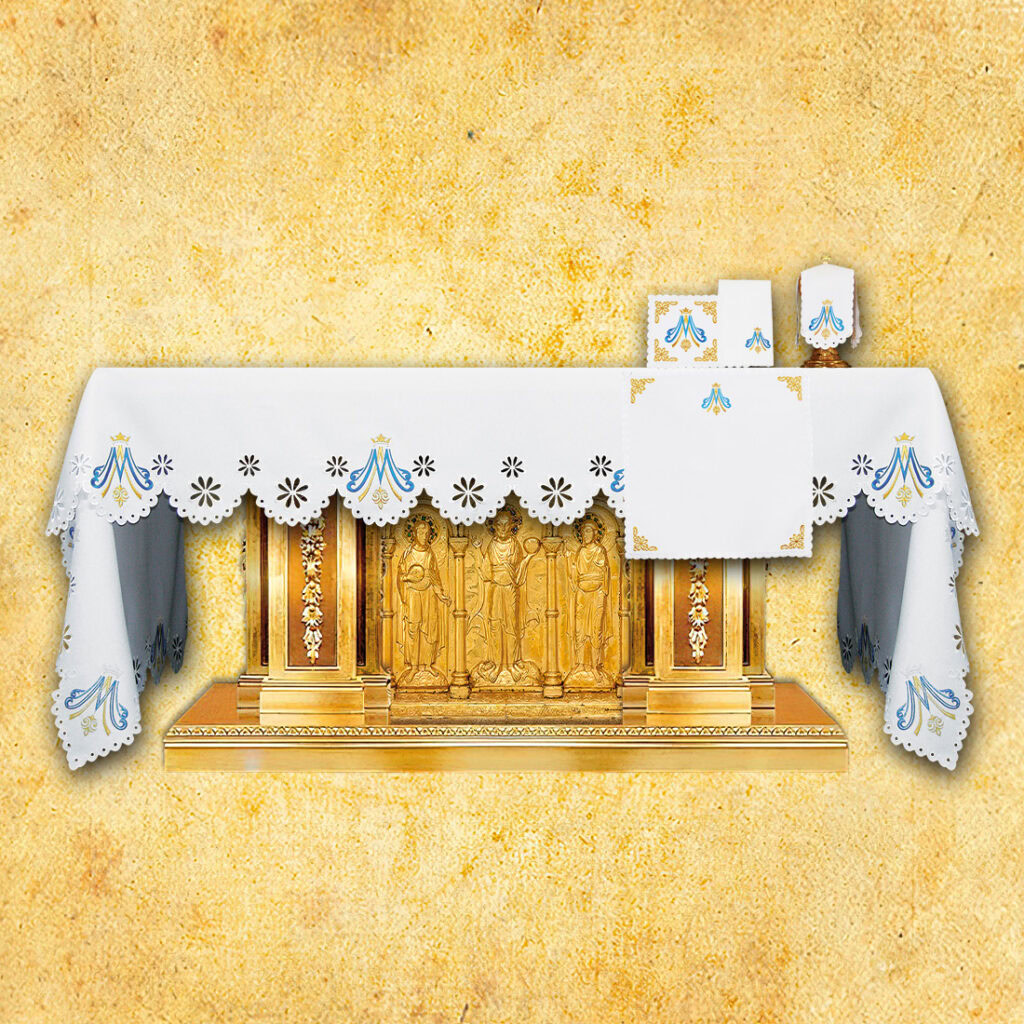 Mantel bordado Mariano – bordado en tres lados 224x115cm