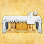 Mantel bordado Mariano – bordado en tres lados 224x115cm