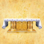 Mantel bordado litúrgico Na Post 268x115cm