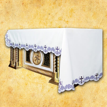 Mantel bordado litúrgico Na Post 268x115cm