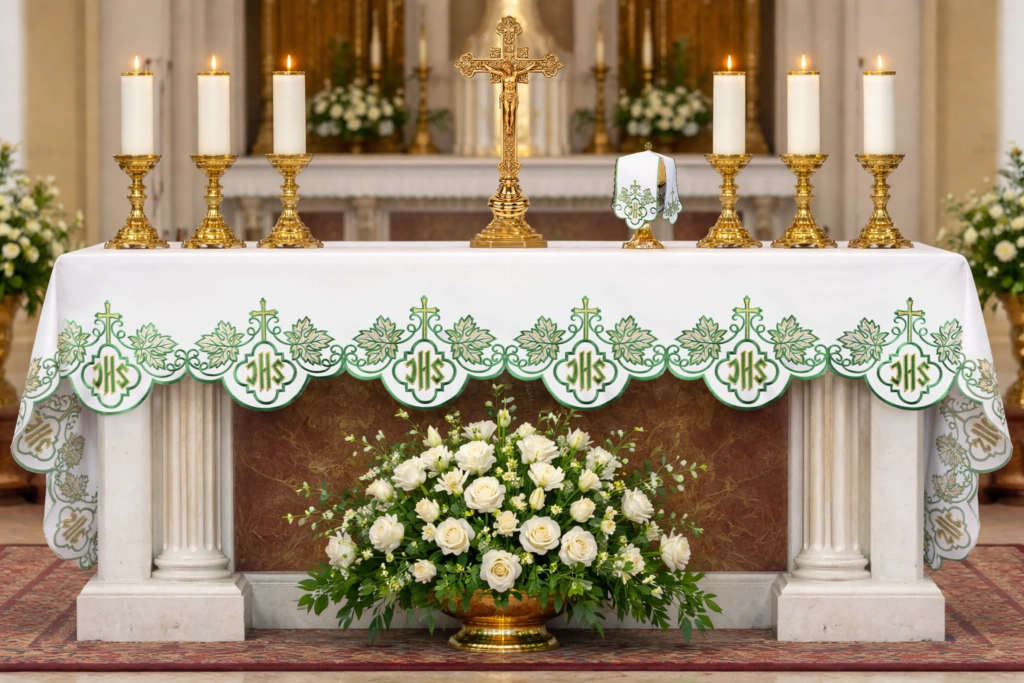 MANTO DE ALTAR – TRADICIÓN, FUNCIÓN Y ESTÉTICA CONTEMPORÁNEA