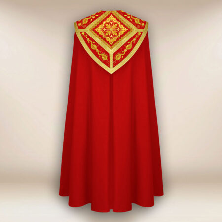 Capa pluvial roja