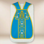 Ornat haftowany rzymski Maryjny