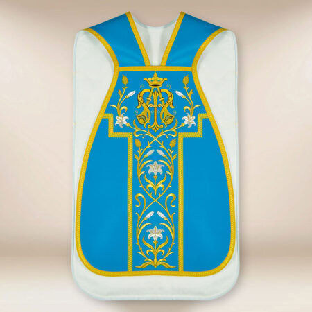 Ornat haftowany rzymski Maryjny