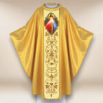 Casulla con imagen Jesús Misericordioso