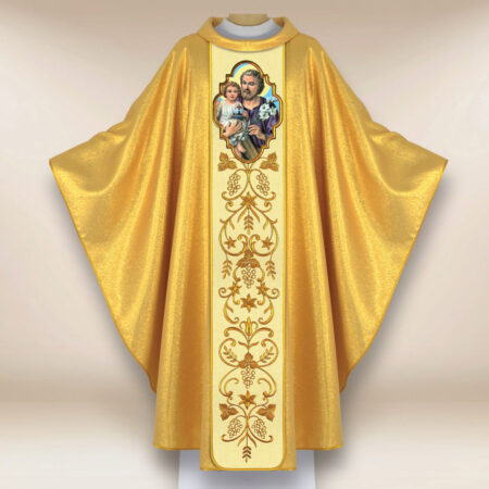 Casulla con la imagen de San José
