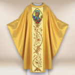 Casulla con la imagen de la Madonna de Częstochowa