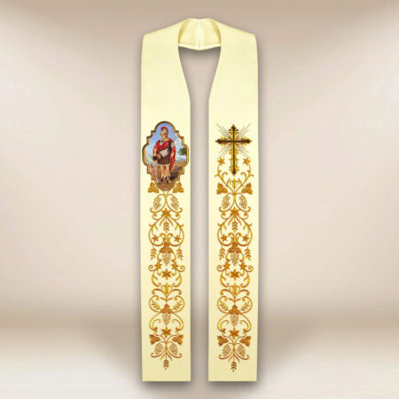 Estola con imagen de San Florián