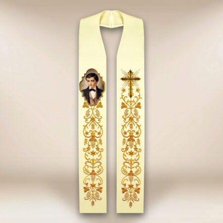 Estola con la imagen de San Domingo Savio
