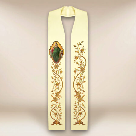 Estola con imagen de San Bartolomé