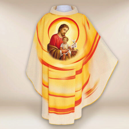 Casulla con la imagen de San José