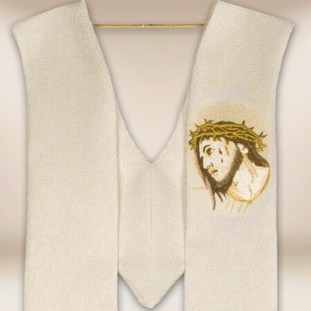 Estola bordada Jesús Sufriente