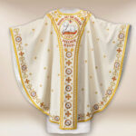 Casulla bordada Cordero de Dios premium