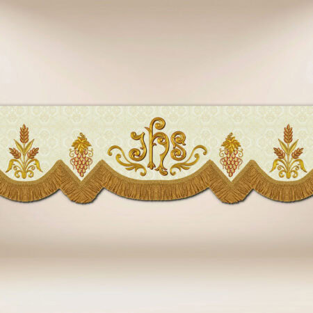 Palio procesional bordado