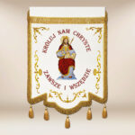 Bandera bordada Jesús Cristo