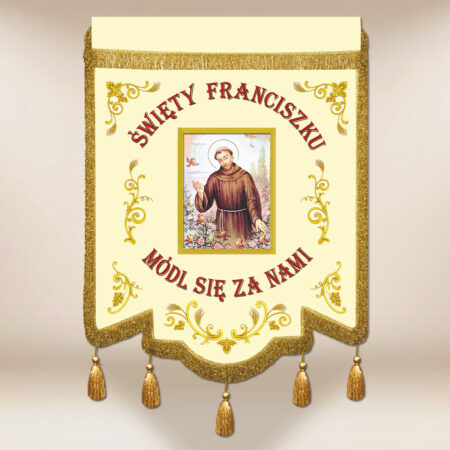 Bandera eclesiástica San Francisco