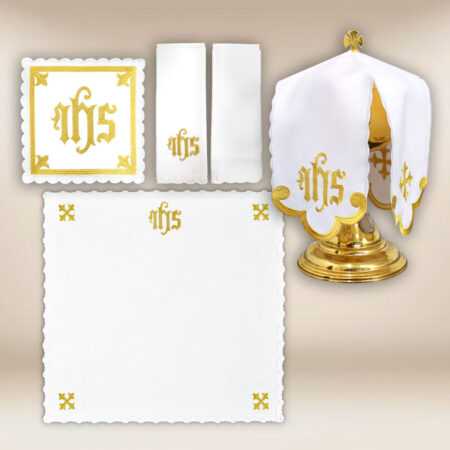 Conjunto "Catedral" dorado