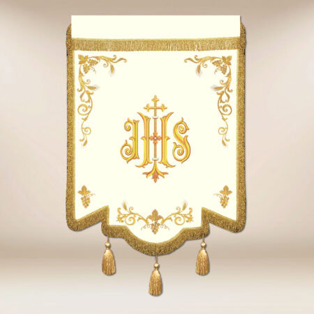 Bandera bordada Jesús Misericordioso