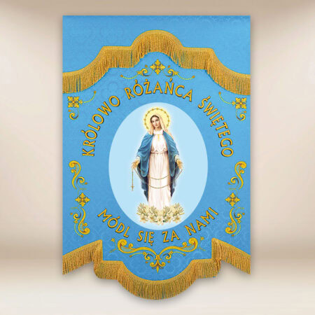 Mini Bandera Doble Cara del Rosario
