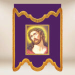 Bandera de duelo morada