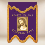 Bandera de duelo morada