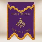 Bandera de duelo Madre Dolorosa