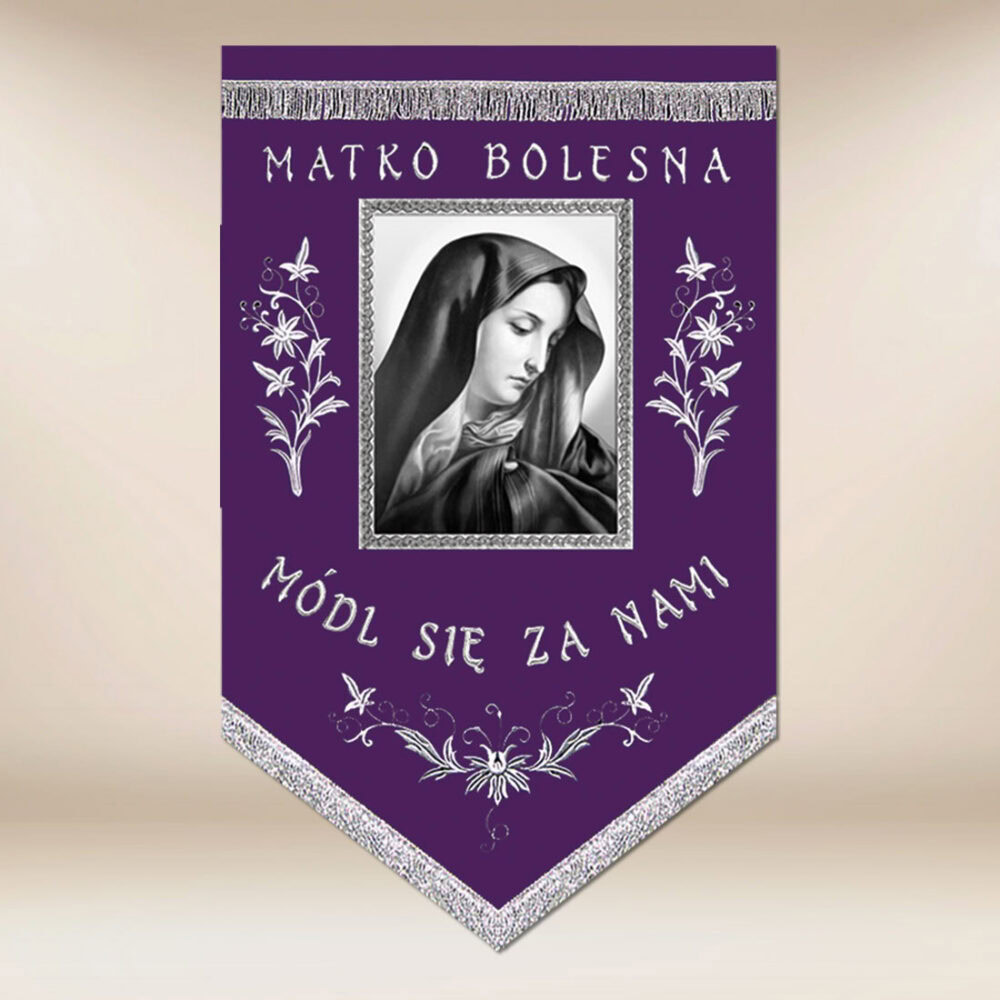 Bandera de Duelo Madre de Dios