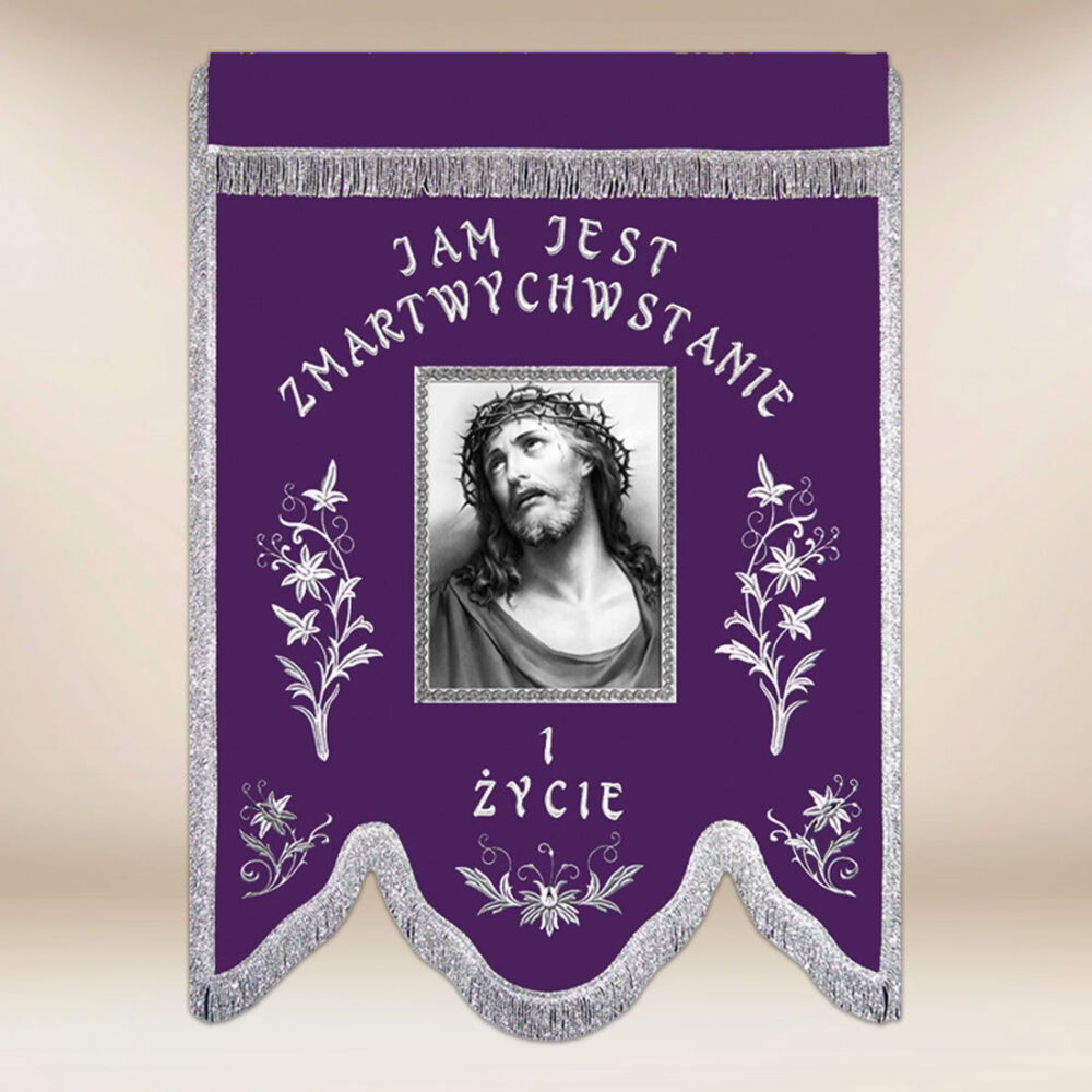 Bandera de duelo “Jesús Cautivo”