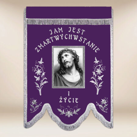 Bandera de duelo “Jesús Cautivo”