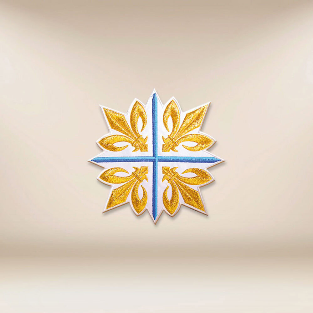 Aplicación bordada Mariana