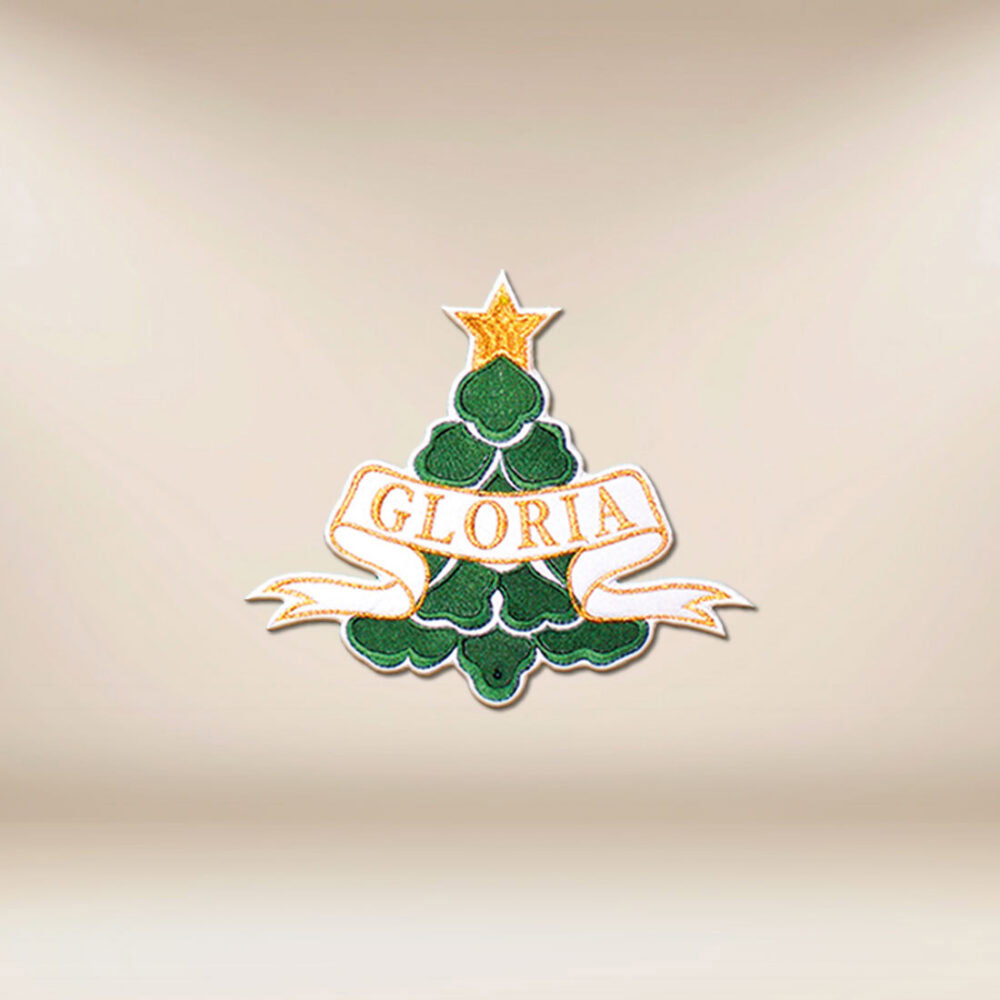Aplicación bordada Gloria