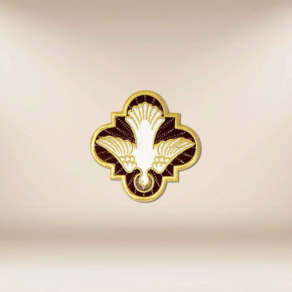 Aplicación bordada Espíritu Santo