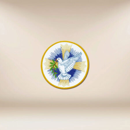Aplicación bordada Espíritu Santo
