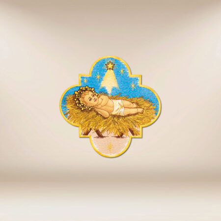 Aplicación bordada Niño Jesús