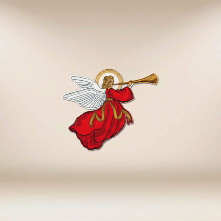 Aplicación bordada Ángel