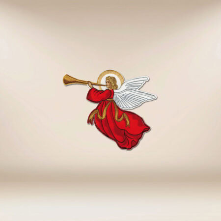 Aplicación bordada Ángel