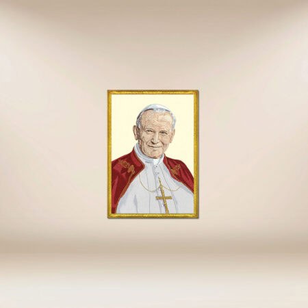 Aplicación bordada San Juan Pablo II