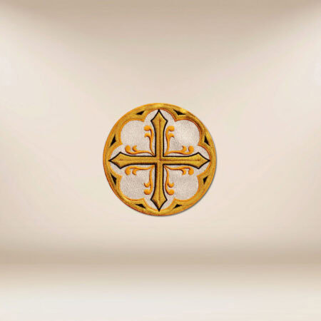 Aplicación bordada Cruz