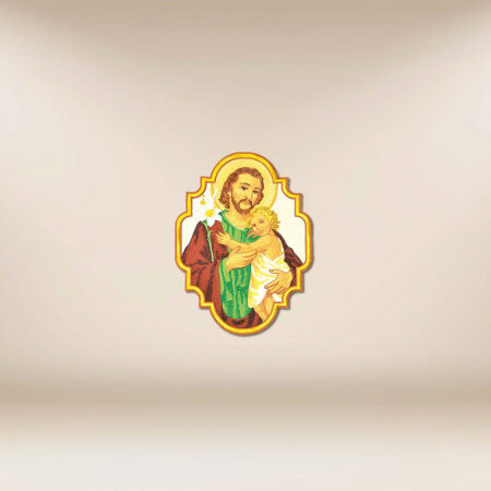 Aplicación bordada San José