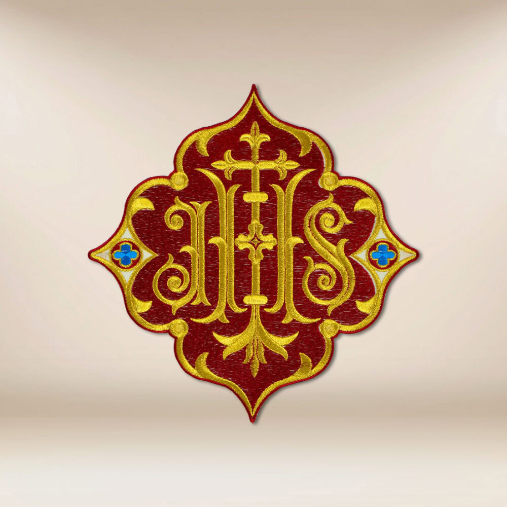 Aplicación bordada IHS
