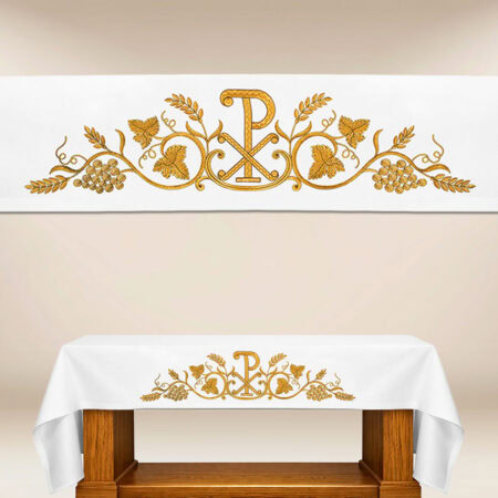 Mantel de altar bordado PX