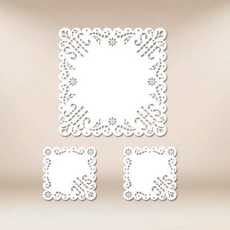servilletas de altar juego litúrgico cortado con láser