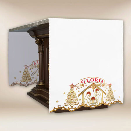 Mantel de altar bordado gloria
