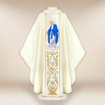 Casulla bordada Madre de Dios Inmaculada