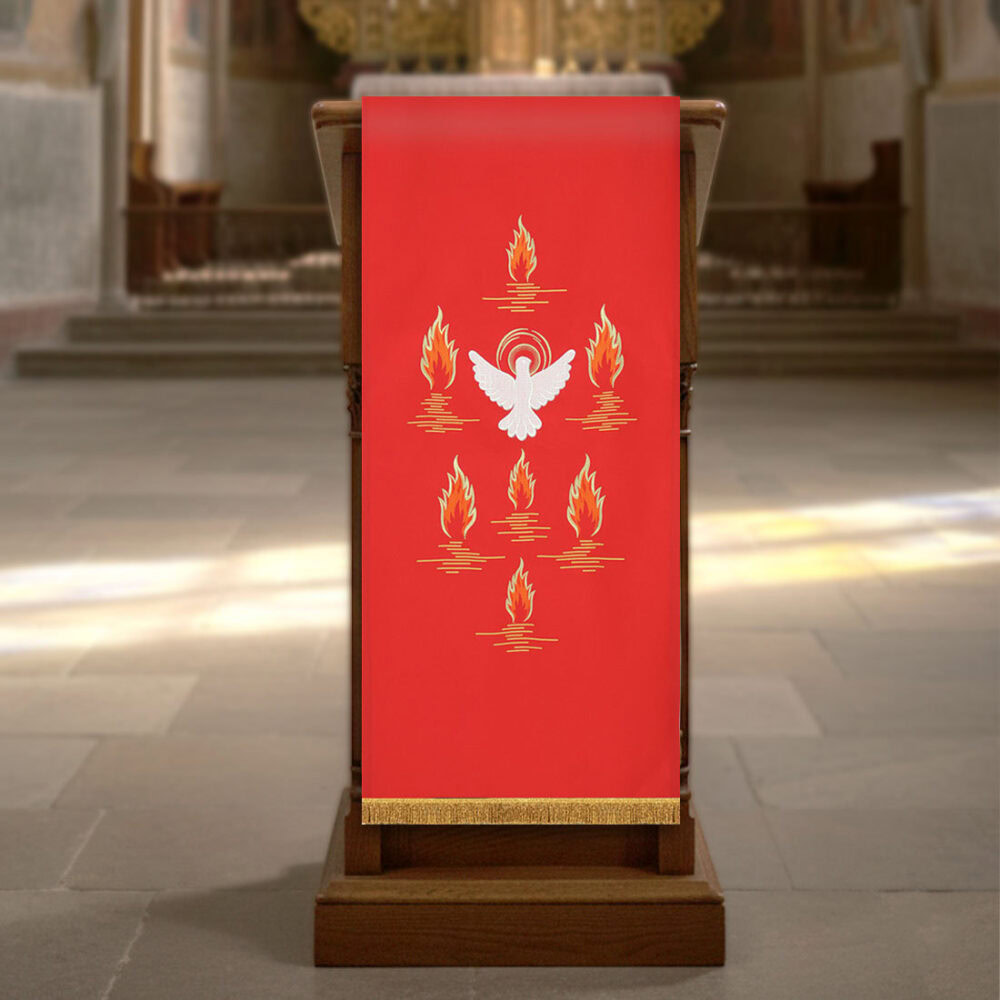 Cubierta de ambón bordada Duch San