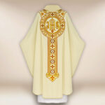 Casulla litúrgica bordada Cordero de Dios
