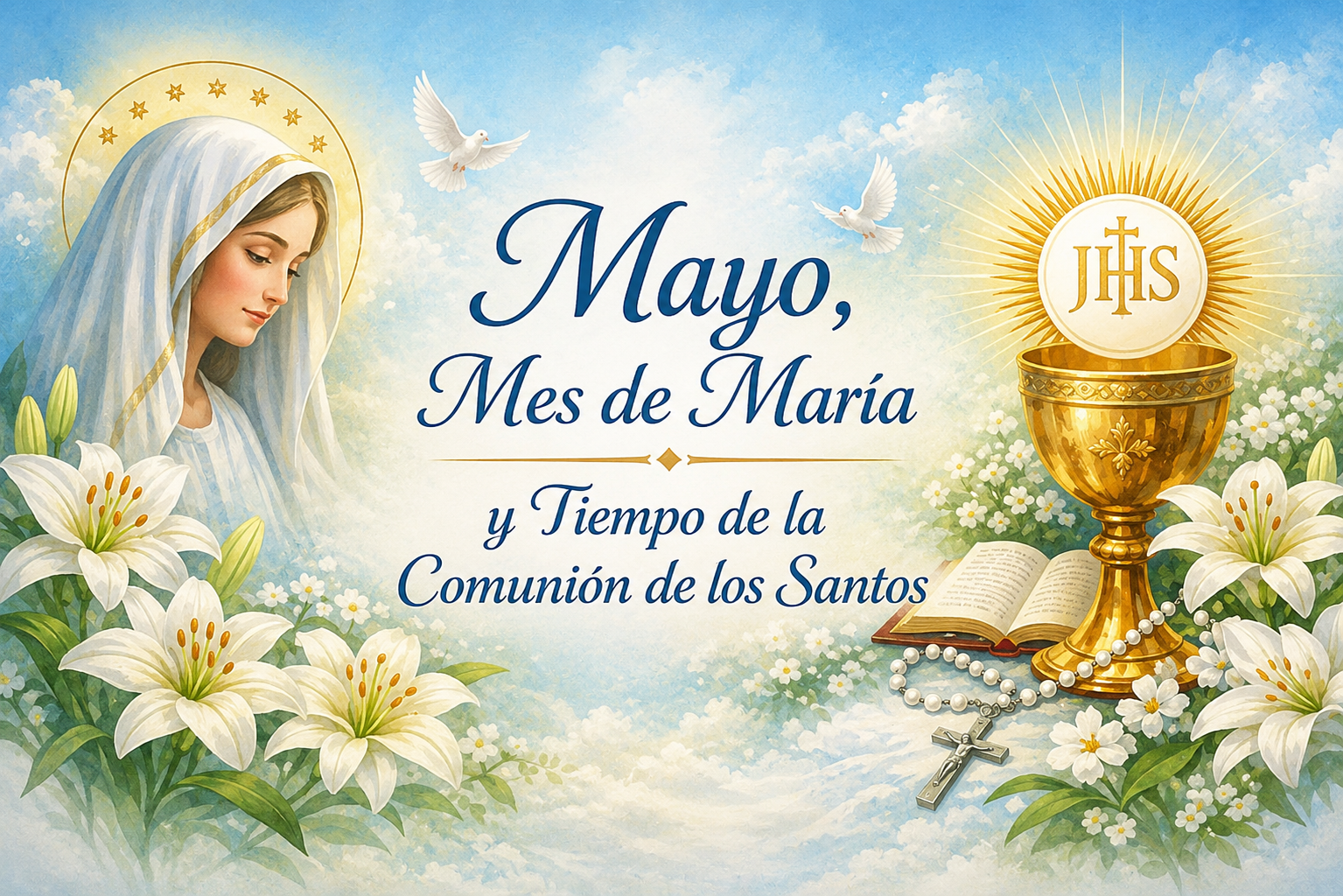 Mayo: Fiestas marianas y Primera Comunión en un marco litúrgico digno