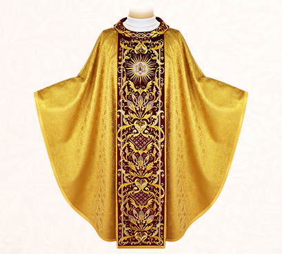 Casulla bordada «Pietre E Oro»