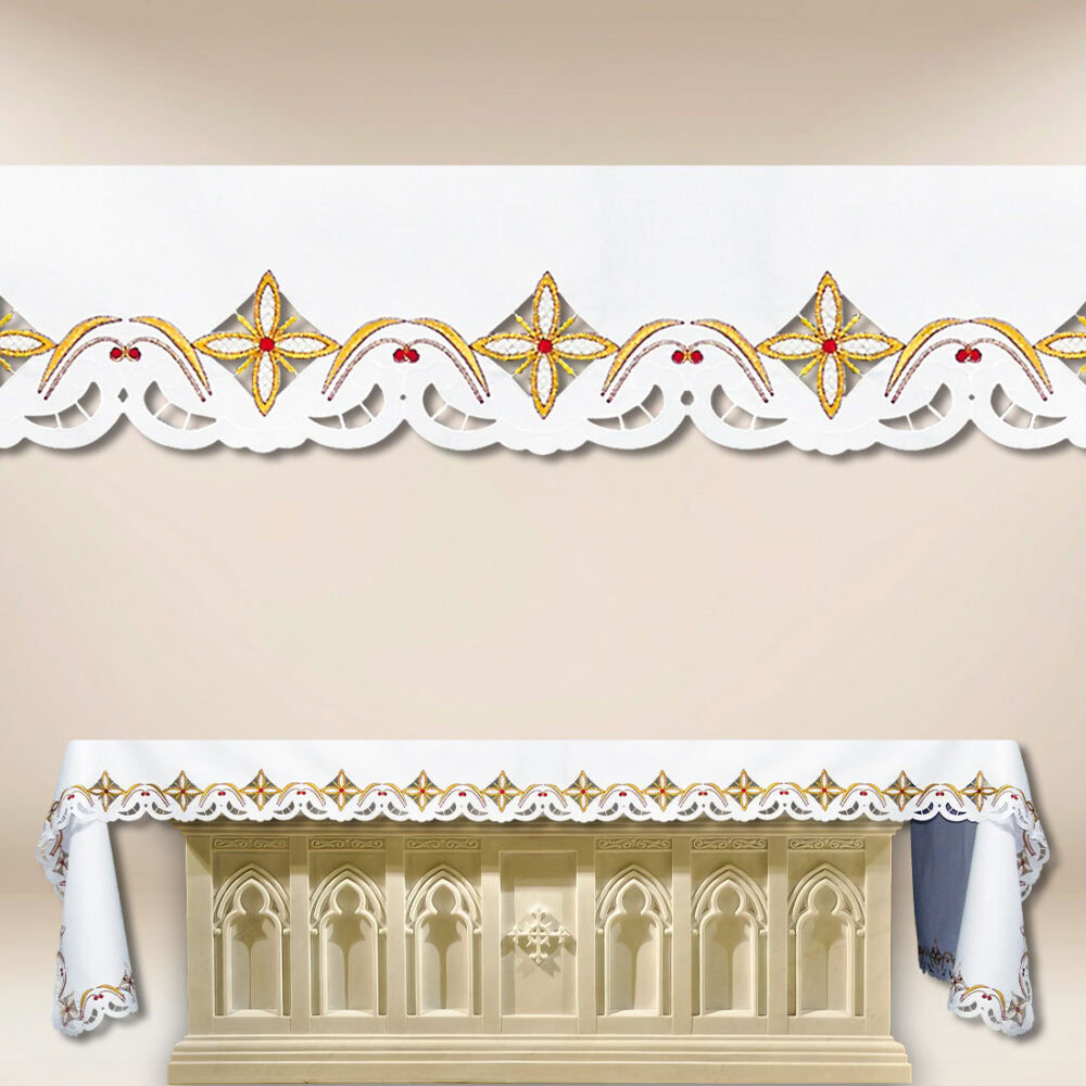 Mantel bordado litúrgico